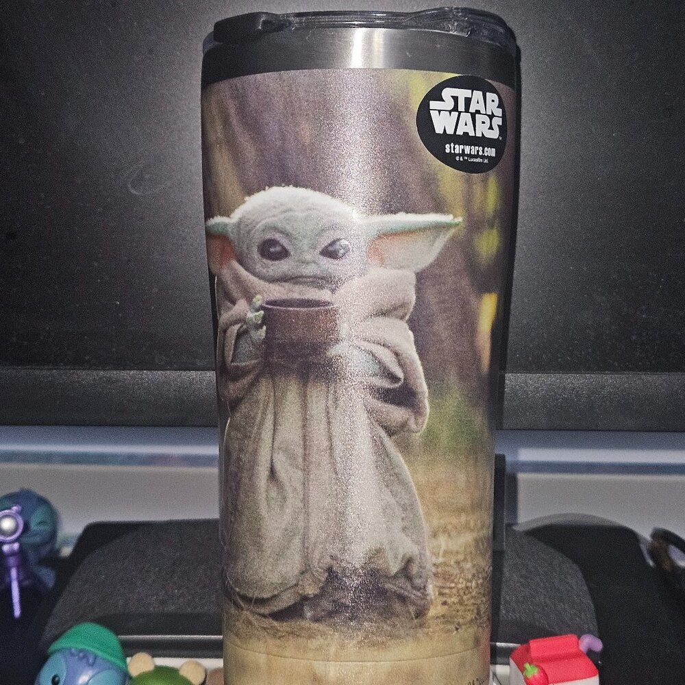 Tervis Mandalorian The Child Sipping 20 oz Stainless Tumbler